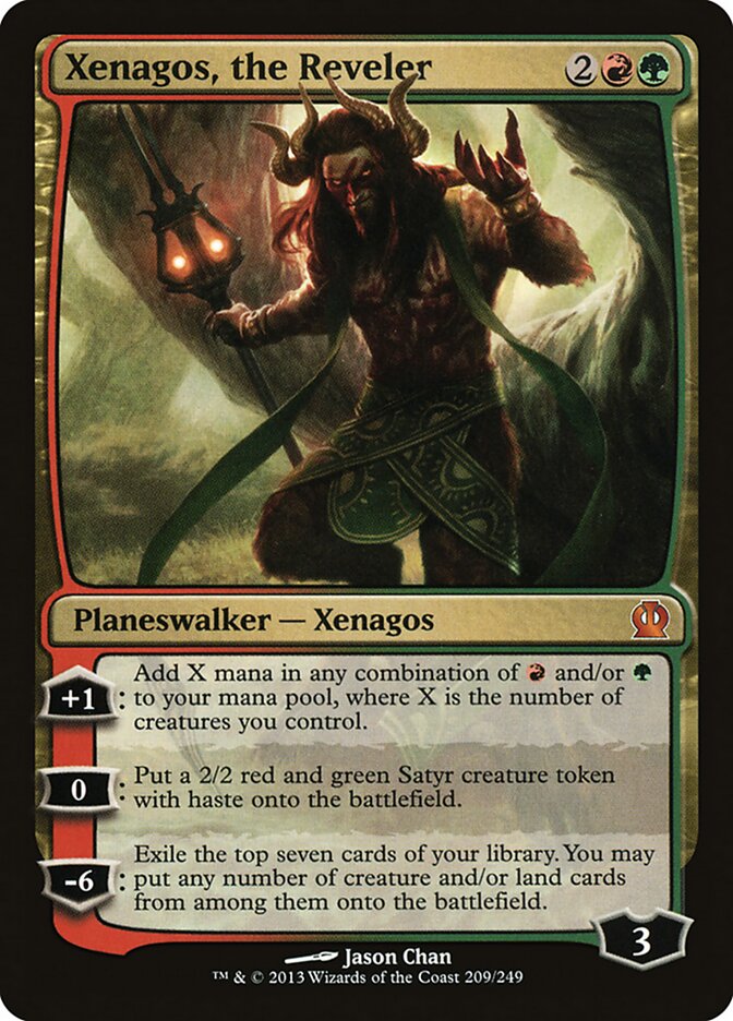 Xenagos, the Reveler (209) - Theros (THS)