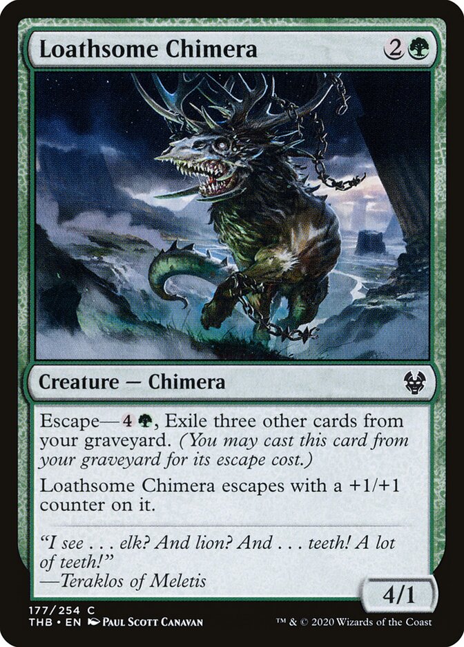 Loathsome Chimera (177) - Theros Beyond Death (THB)