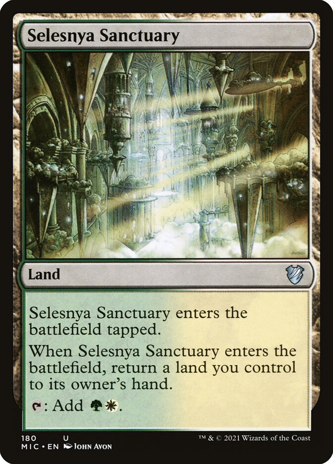 Selesnya Sanctuary (180) - Midnight Hunt Commander (MIC)