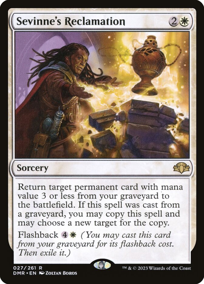 Sevinne's Reclamation (27) - Dominaria Remastered (DMR)