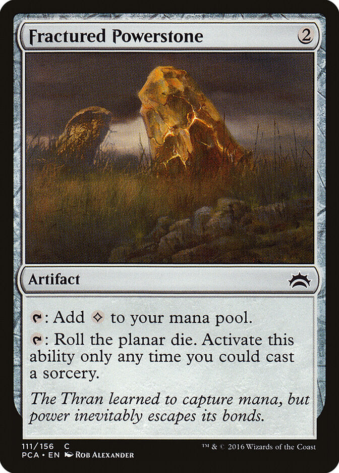 Fractured Powerstone (111) - Planechase Anthology (PCA)