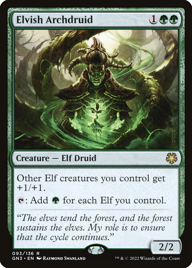 Elvish Archdruid (93) - Game Night: Free-for-All (GN3)