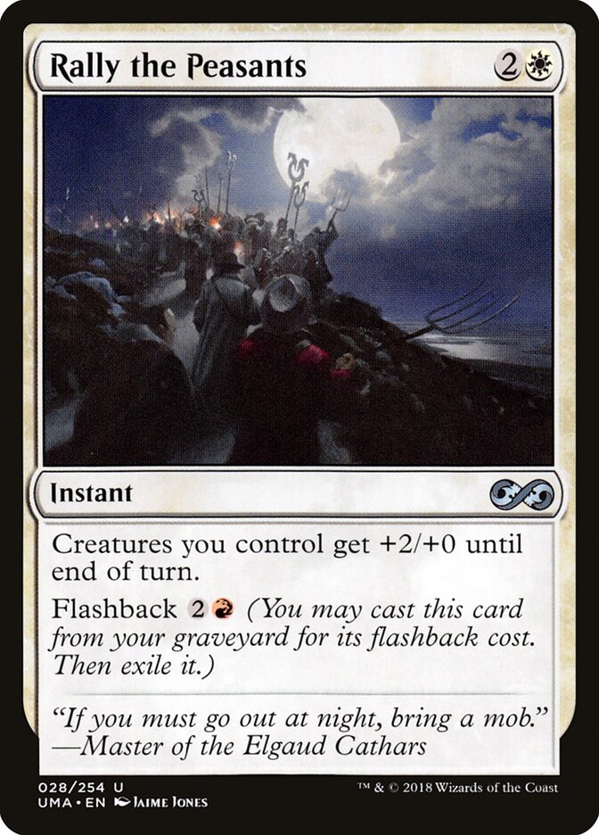 Rally the Peasants (28) - Ultimate Masters (UMA)