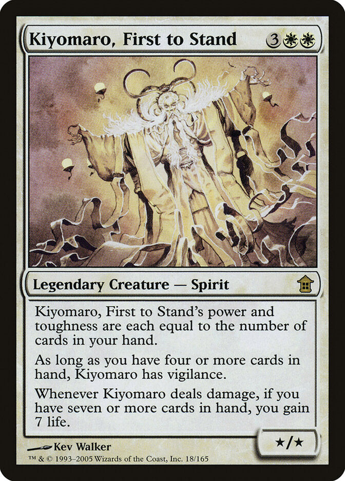 Kiyomaro, First to Stand (18) - Saviors of Kamigawa (SOK)
