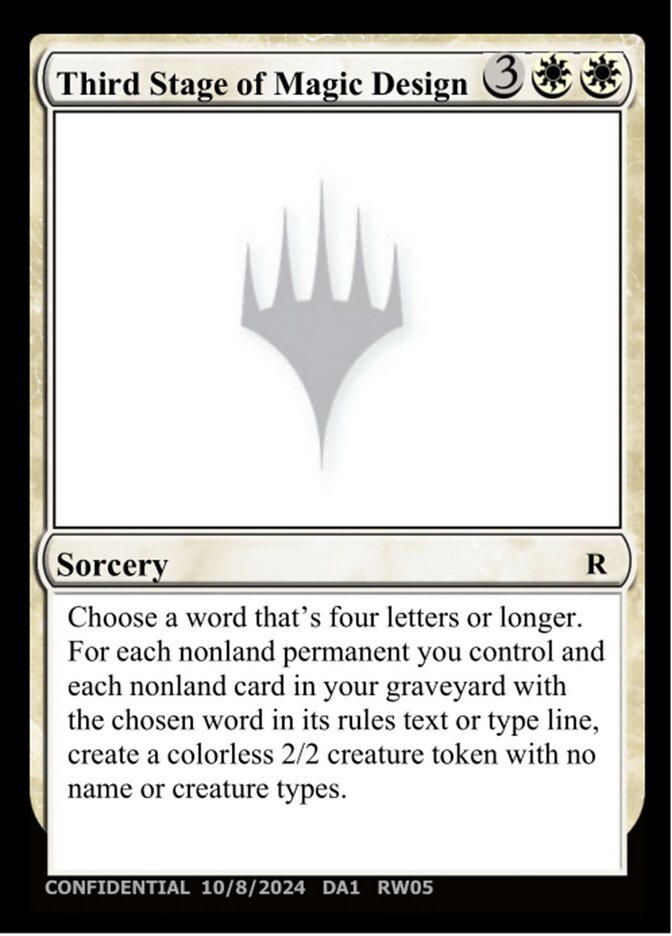 Third Stage of Magic Design (RW05f) - Unknown Event (UNK)