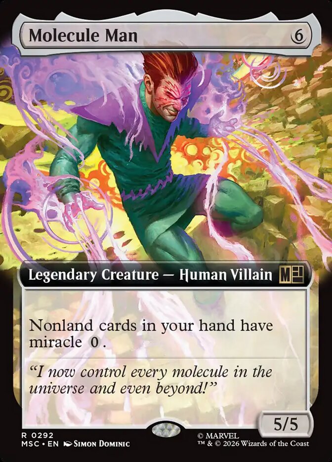 Molecule Man (292) - Marvel Super Heroes Commander (MSC)