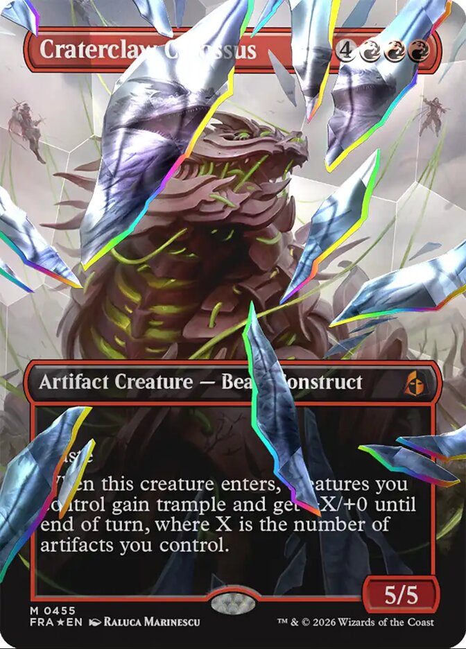 Craterclaw Colossus (455) - Reality Fracture (FRA)