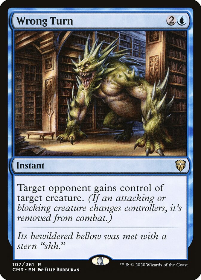 Wrong Turn (107) - Commander Legends (CMR)