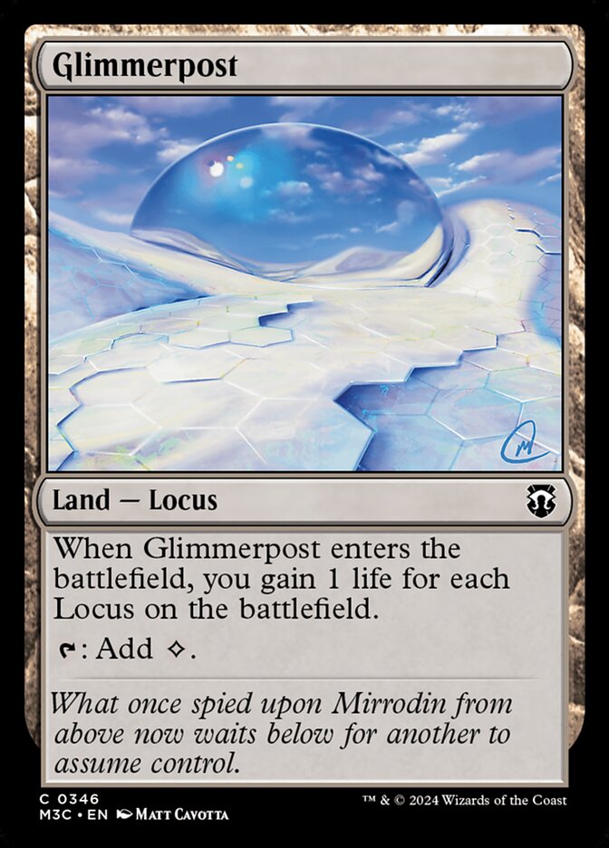 Glimmerpost - Modern Horizons 3 Commander (M3C)