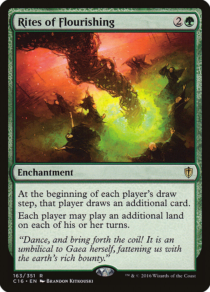 Rites of Flourishing (163) - Commander 2016 (C16)