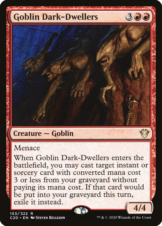 Goblin Dark-Dwellers (153) - Commander 2020 (C20)