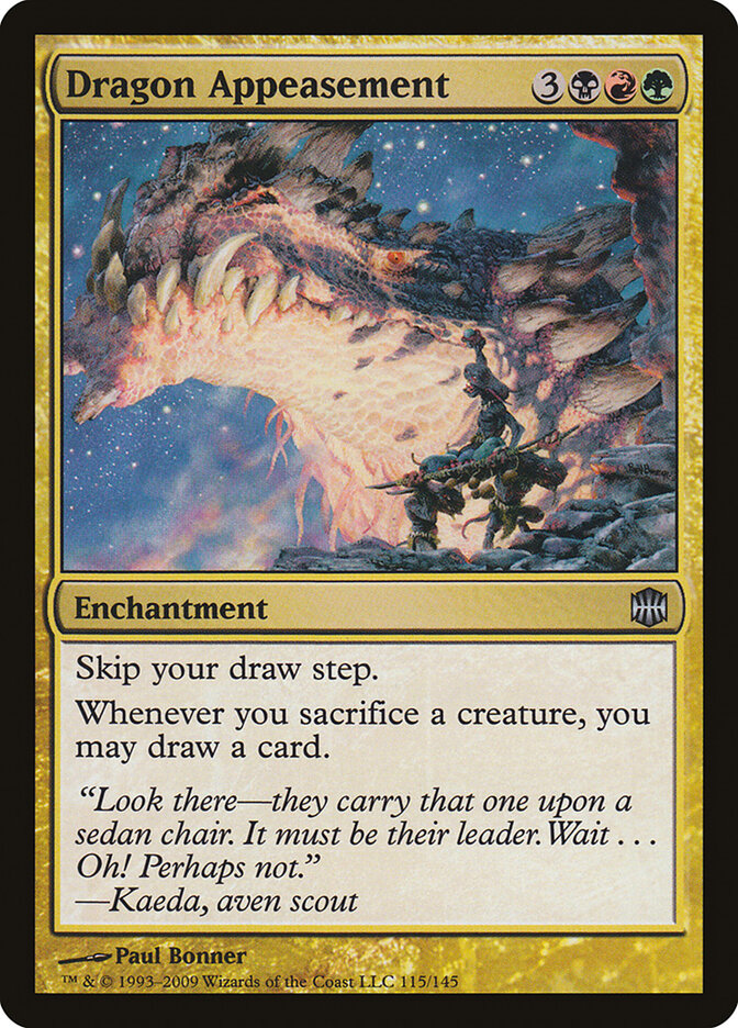 Dragon Appeasement (115) - Alara Reborn (ARB)