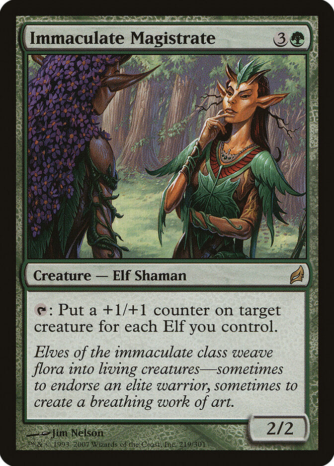Immaculate Magistrate (219) - Lorwyn (LRW)
