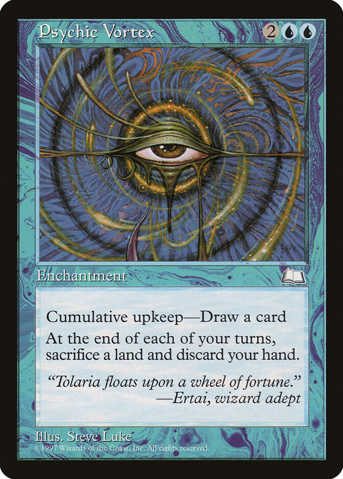 Psychic Vortex (50) - Weatherlight (WTH)