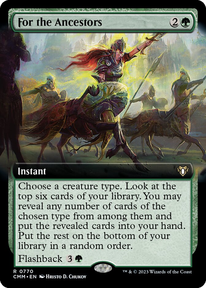 For the Ancestors (770) - Commander Masters (CMM)
