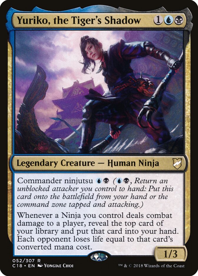 Yuriko, the Tiger's Shadow (52) - Commander 2018 (C18)