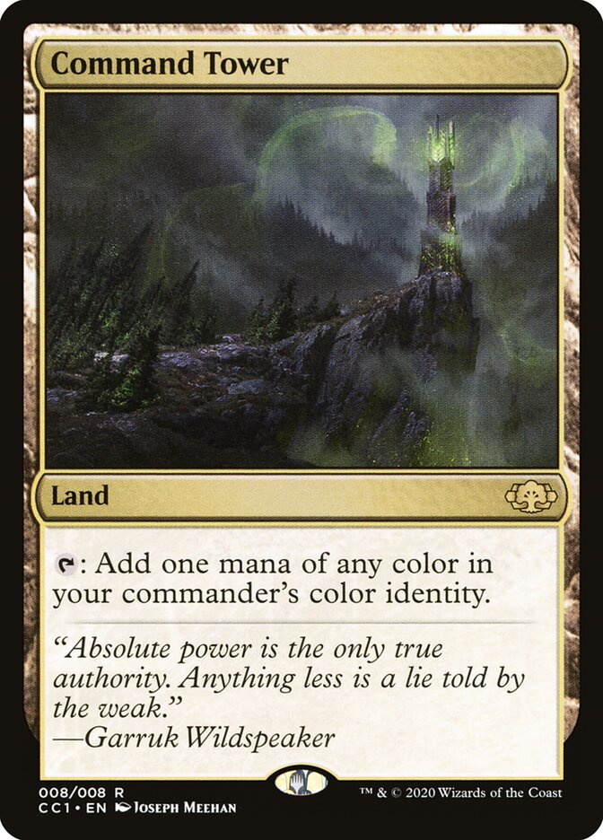 Command Tower (8) - Commander Collection: Green (CC1)