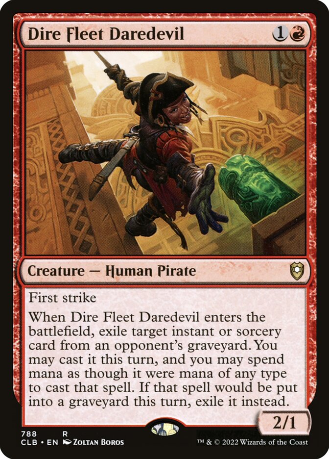 Dire Fleet Daredevil (788) - Commander Legends: Battle for Baldur's Gate (CLB)