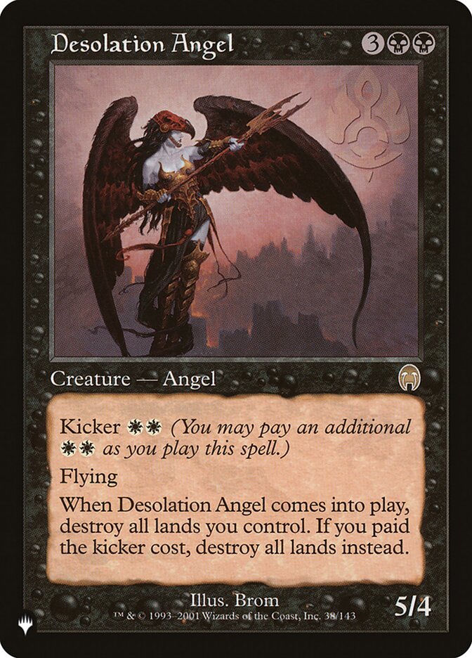 Desolation Angel (APC-38) - The List (PLST)