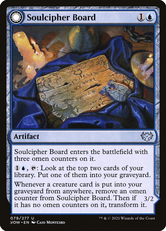 Soulcipher Board // Cipherbound Spirit (79) - Innistrad: Crimson Vow (VOW)