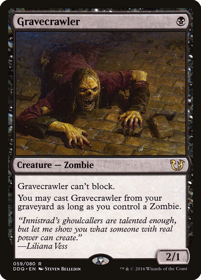 Gravecrawler (59) - Duel Decks: Blessed vs. Cursed (DDQ)