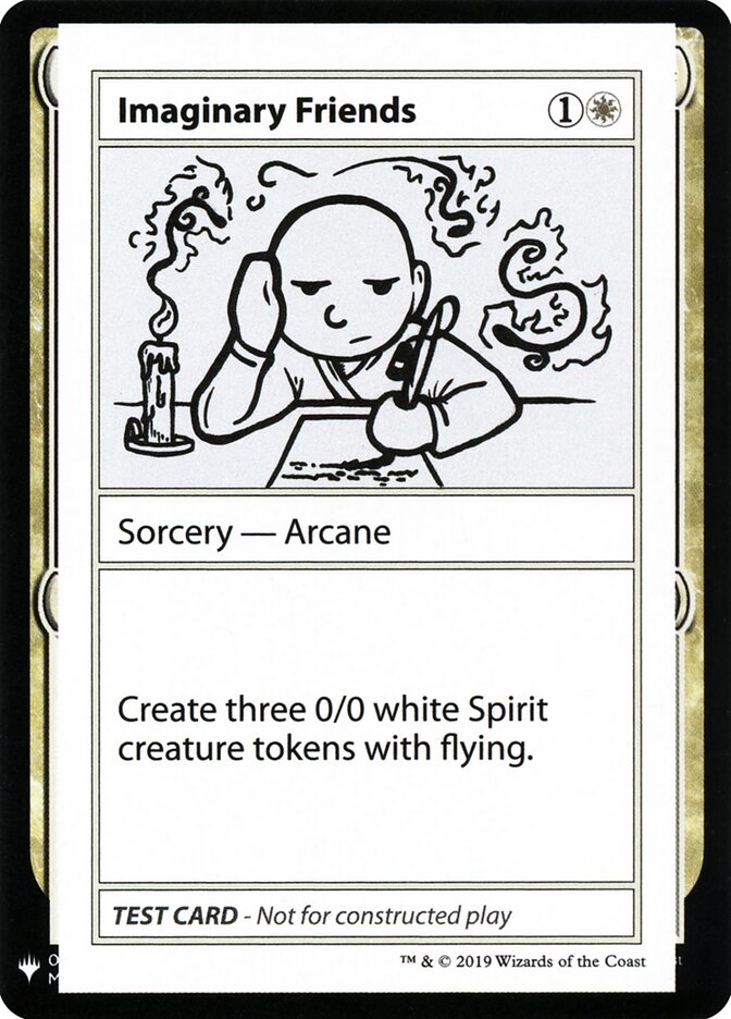 Imaginary Friends (7) - Mystery Booster Playtest Cards 2019 (CMB1)