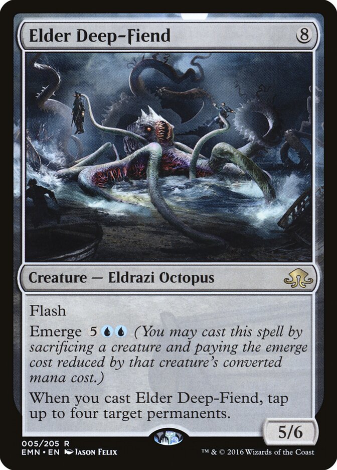 Elder Deep-Fiend (5) - Eldritch Moon (EMN)