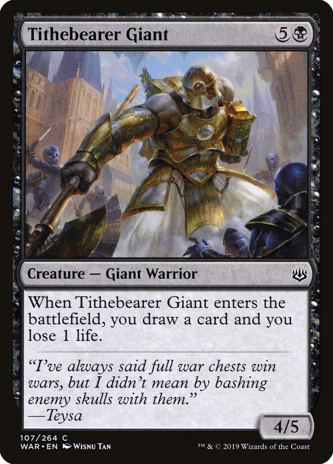 Tithebearer Giant (107) - War of the Spark (WAR)