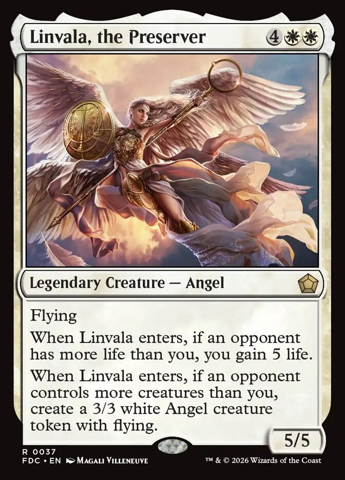 Linvala, the Preserver (37) - Foundations Commander (FDC)
