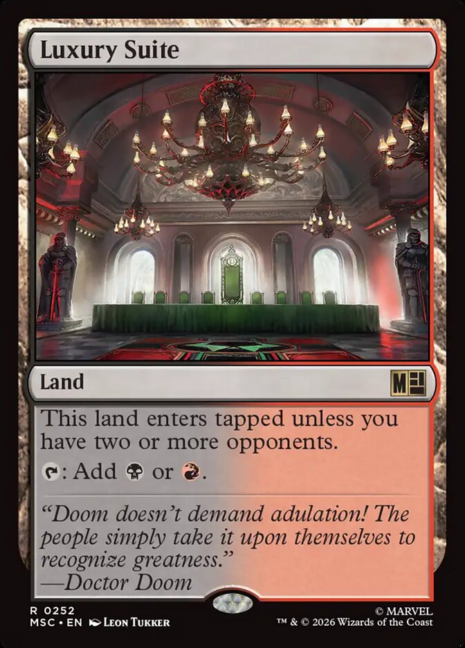Luxury Suite (252) - Marvel Super Heroes Commander (MSC)