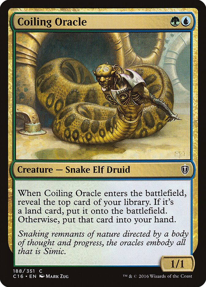 Coiling Oracle (188) - Commander 2016 (C16)