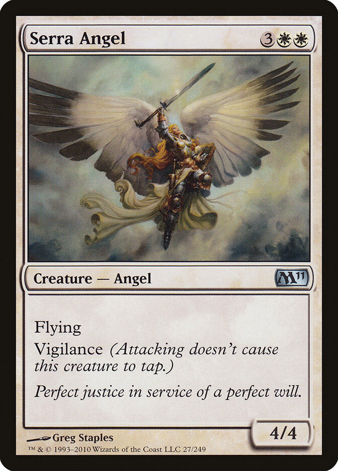 Serra Angel (27) - Magic 2011 (M11)