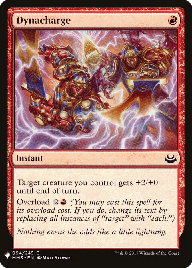 Dynacharge (MM3-94) - The List (PLST)