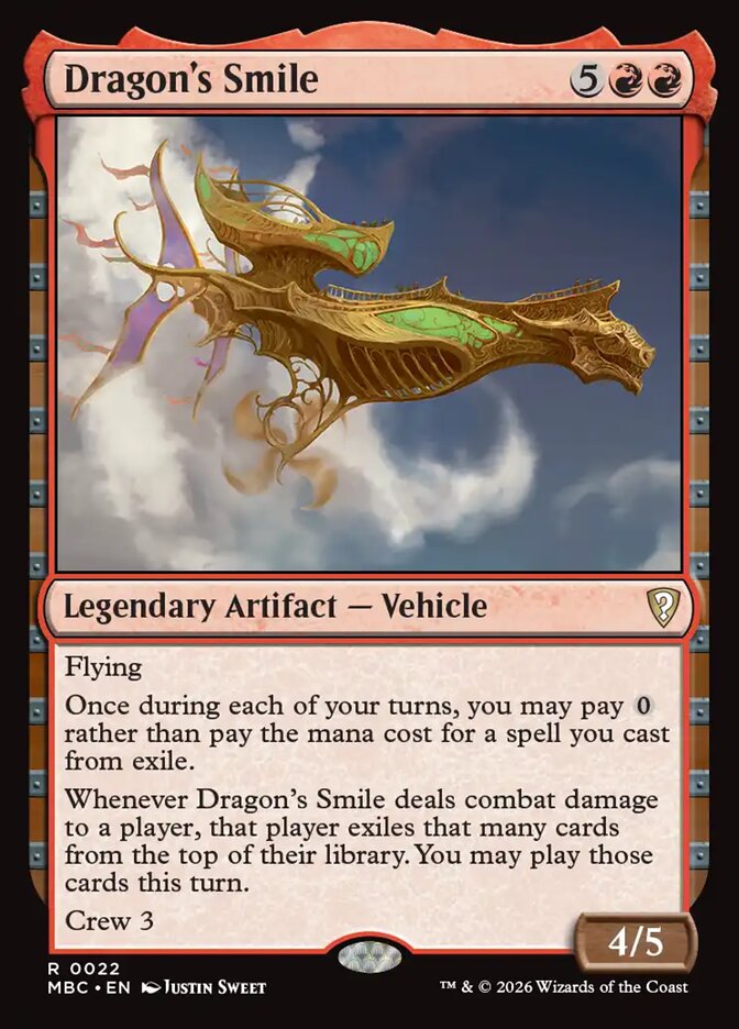 Dragon's Smile (22) - Mystery Booster Commander Edition (MBC)