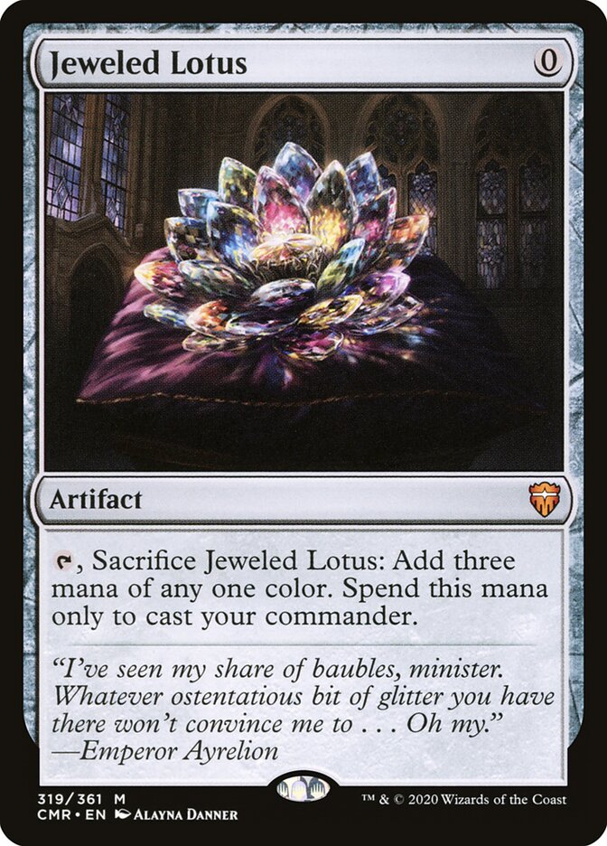 Jeweled Lotus (319) - Commander Legends (CMR)