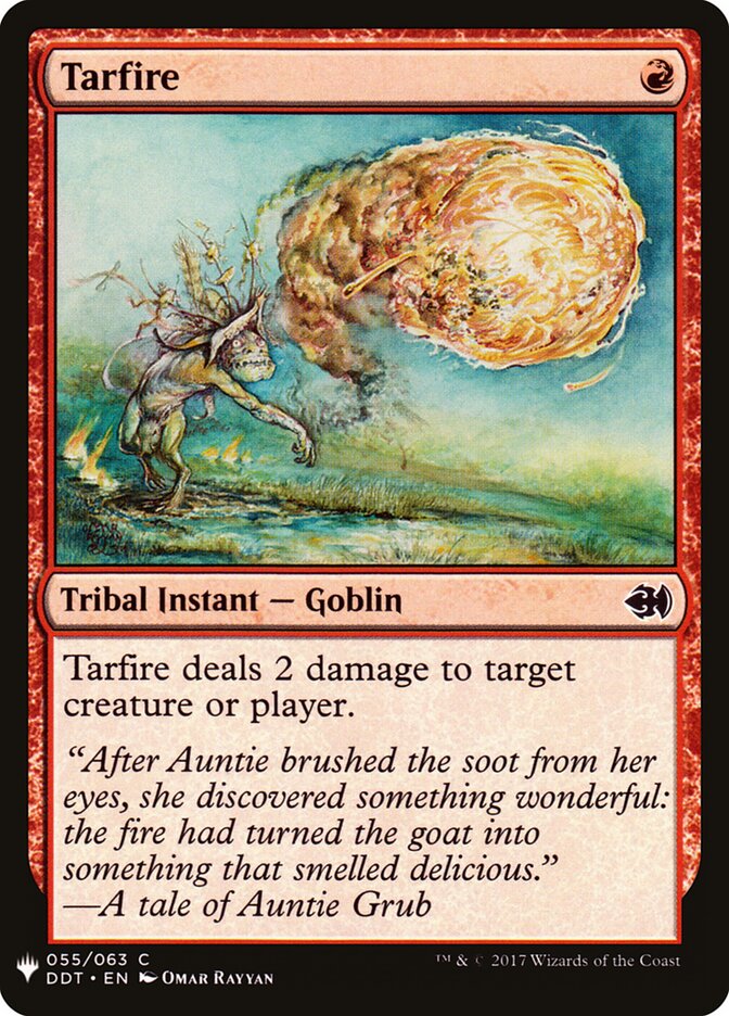 Tarfire (DDT-55) - The List (PLST)
