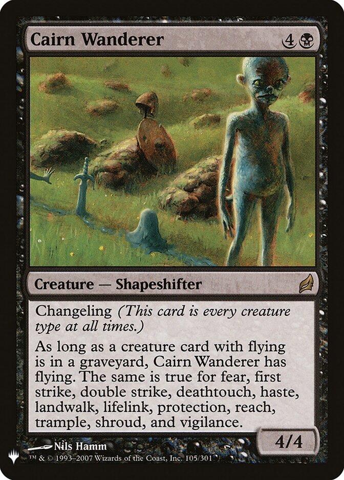 Cairn Wanderer (LRW-105) - The List (PLST)