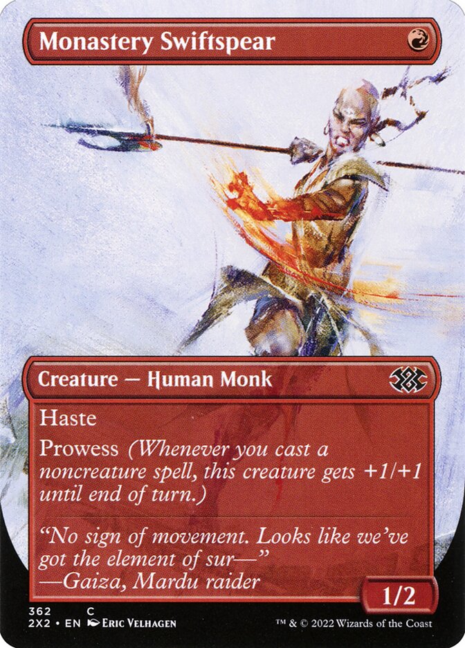 Monastery Swiftspear (362) - Double Masters 2022 (2X2)
