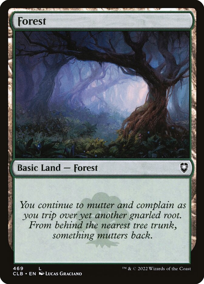 Forest (469) - Commander Legends: Battle for Baldur's Gate (CLB)