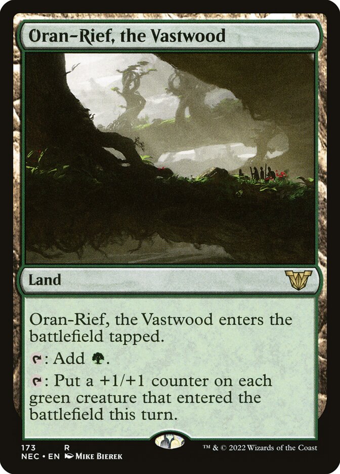Oran-Rief, the Vastwood (173) - Neon Dynasty Commander (NEC)