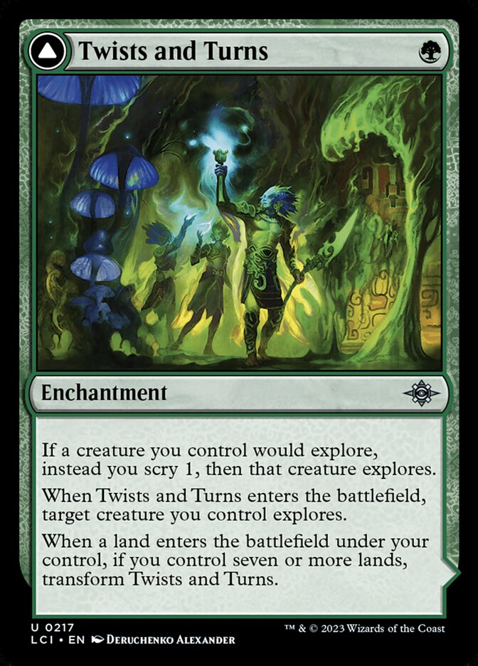 Twists and Turns // Mycoid Maze (217) - The Lost Caverns of Ixalan (LCI)