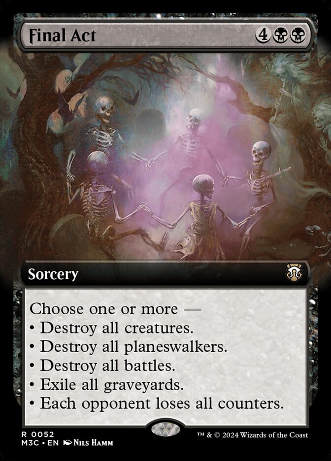 Final Act (52) - Modern Horizons 3 Commander (M3C)