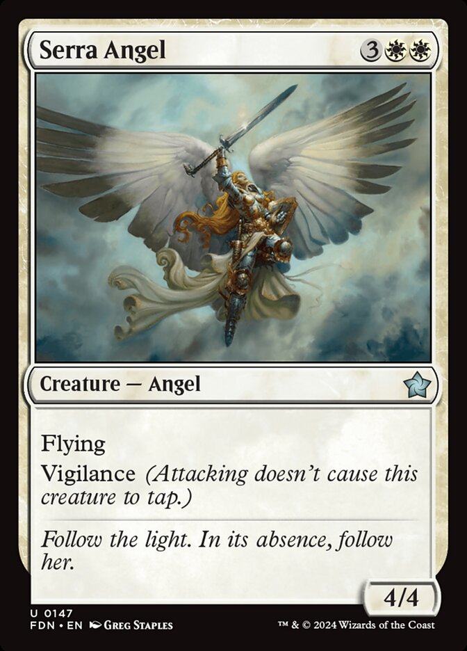 Serra Angel (147) - Foundations (FDN)