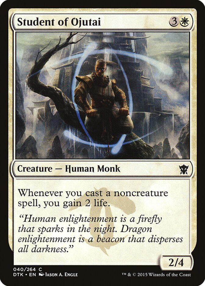 Student of Ojutai (40) - Dragons of Tarkir (DTK)