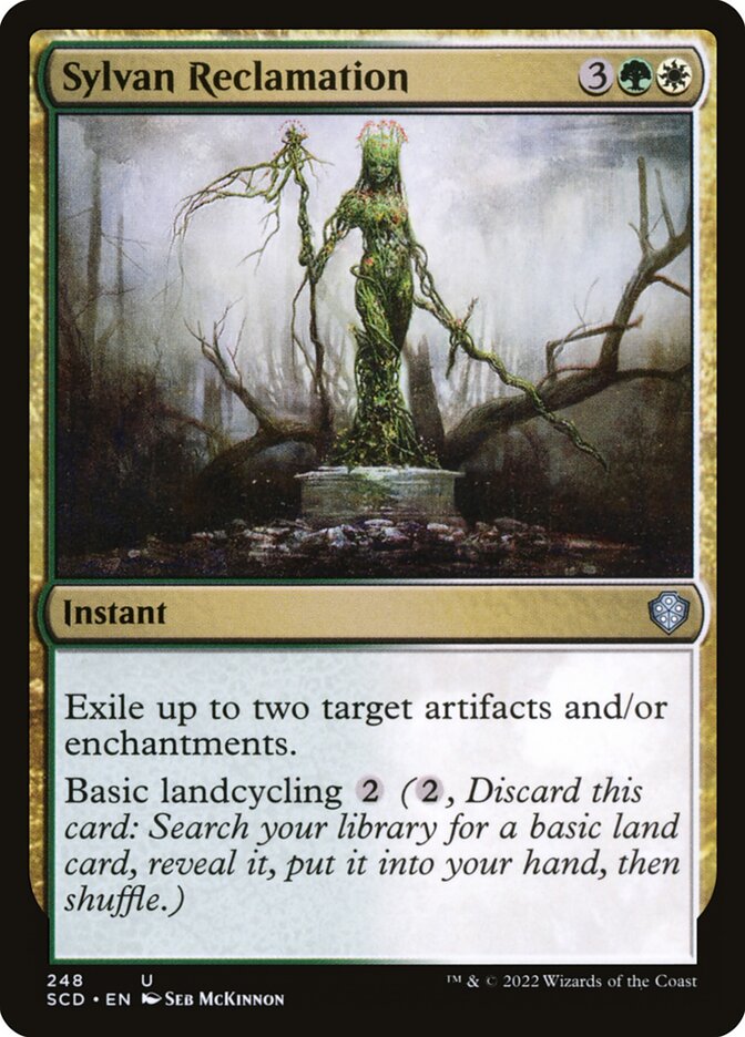 Sylvan Reclamation (248) - Starter Commander Decks (SCD)