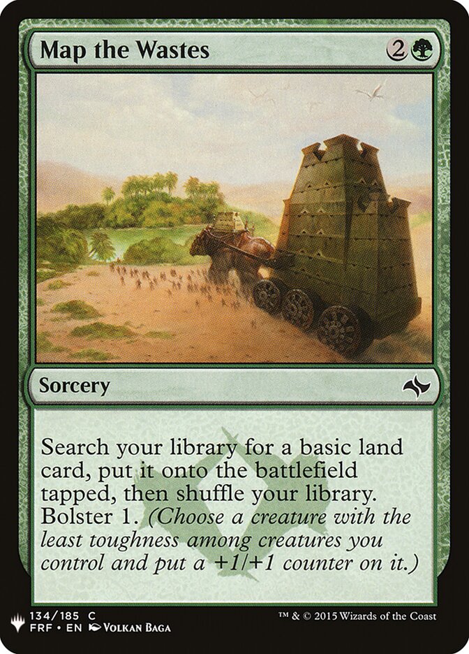 Map the Wastes (FRF-134) - The List (PLST)