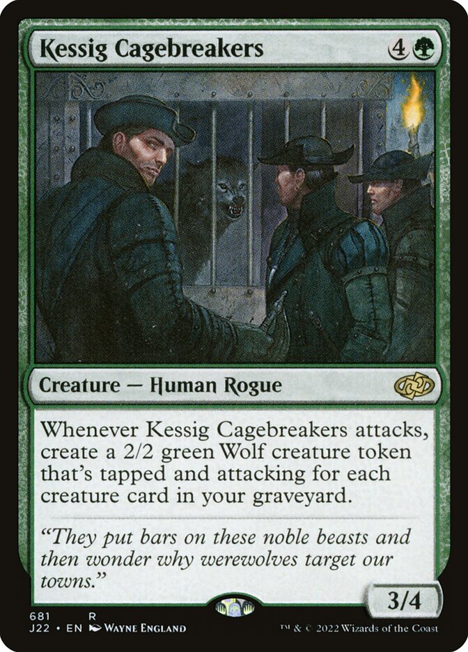 Kessig Cagebreakers (681) - Jumpstart 2022 (J22)