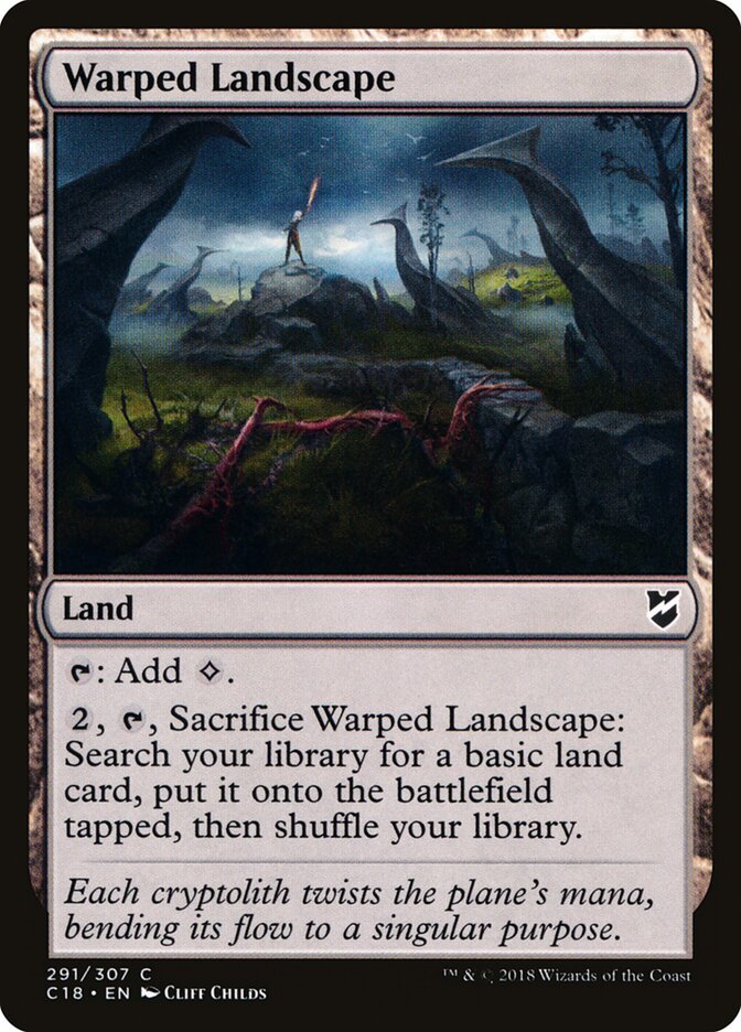 Warped Landscape (291) - Commander 2018 (C18)