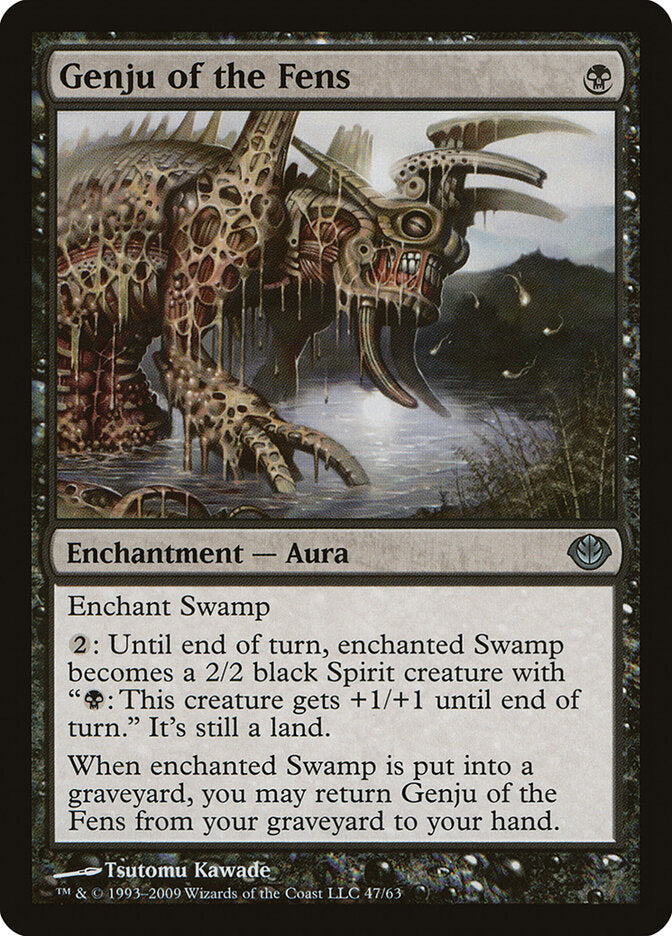 Genju of the Fens (47) - Duel Decks: Garruk vs. Liliana (DDD)