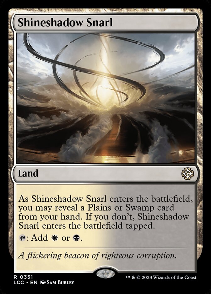 Shineshadow Snarl (351) - The Lost Caverns of Ixalan Commander (LCC)